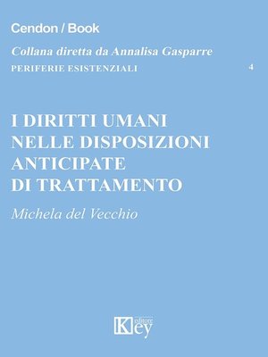 cover image of I diritti umani nelle disposizioni anticipate di trattamento